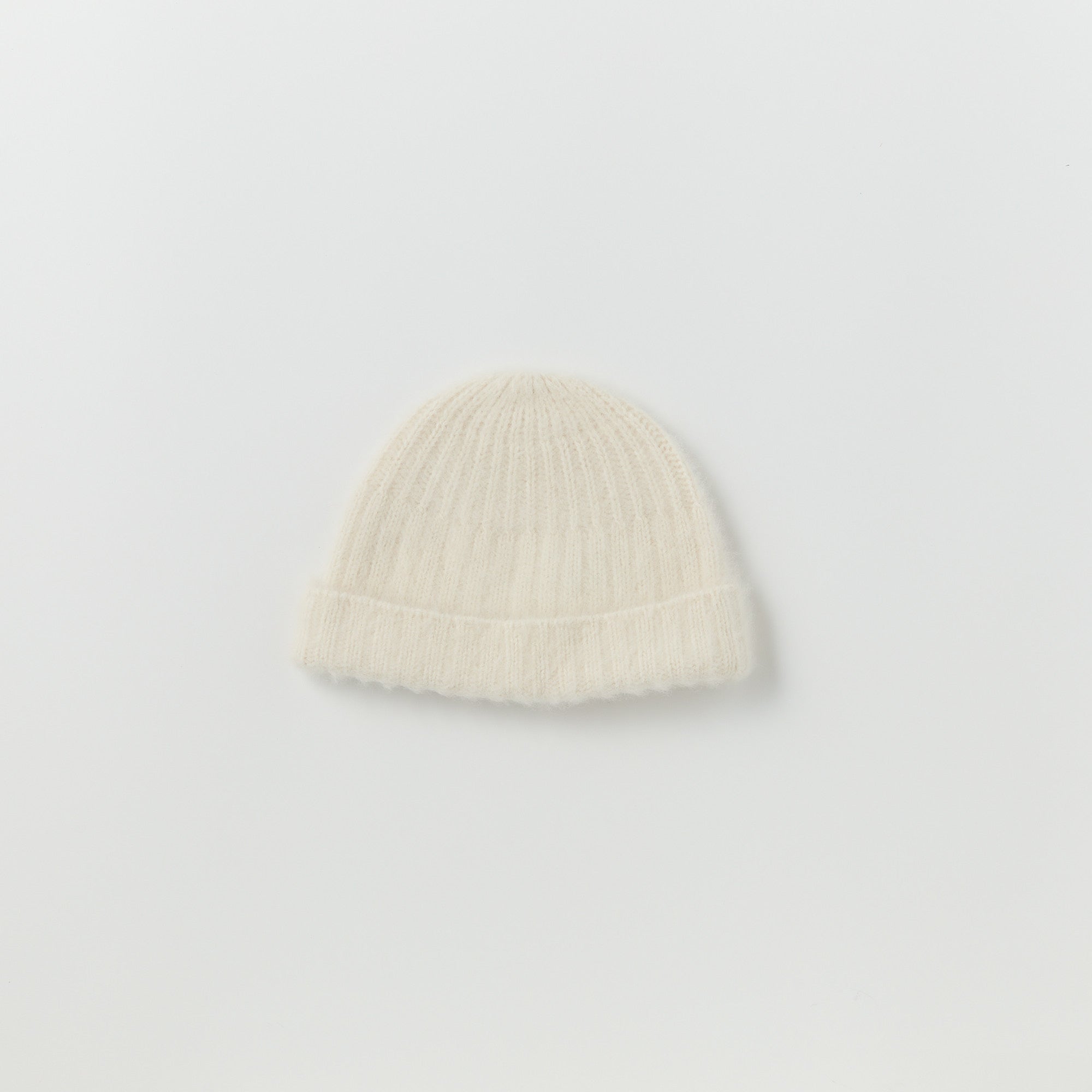 fox cashmere knit cap(フォックスカシミヤニット帽子)