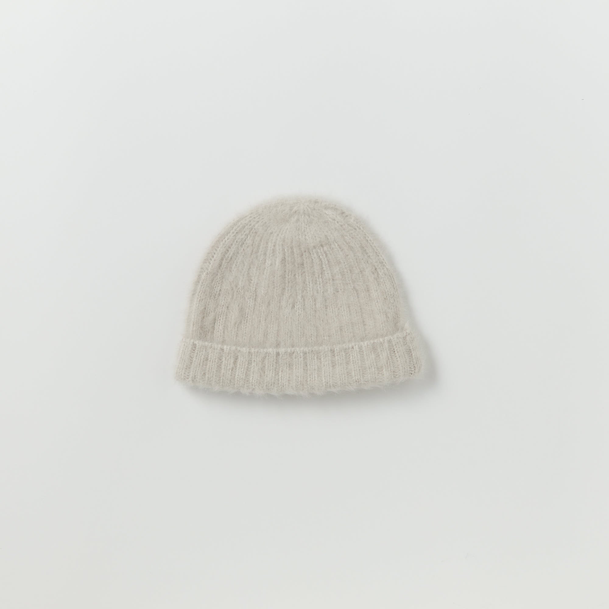 fox cashmere knit cap(フォックスカシミヤニット帽子)