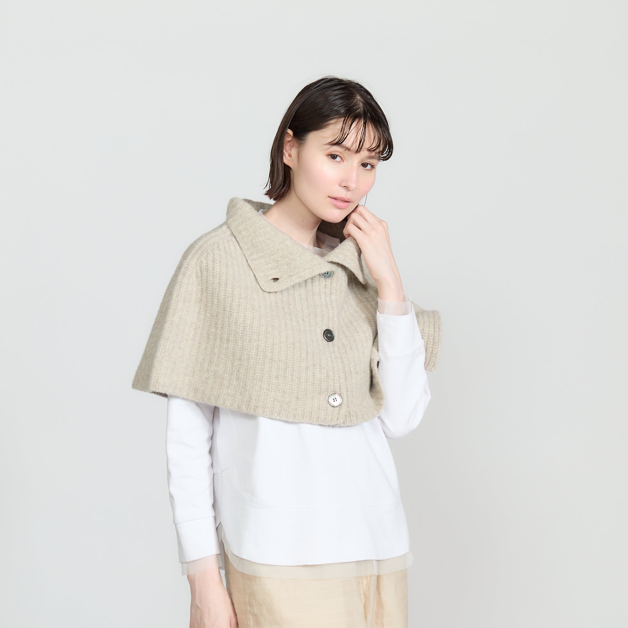 wool cape(ウール ケープ)
