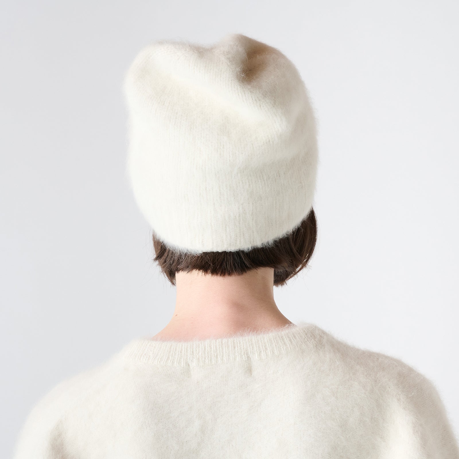 fox cashmere knit beanie（フォックスカシミヤ ニット帽）