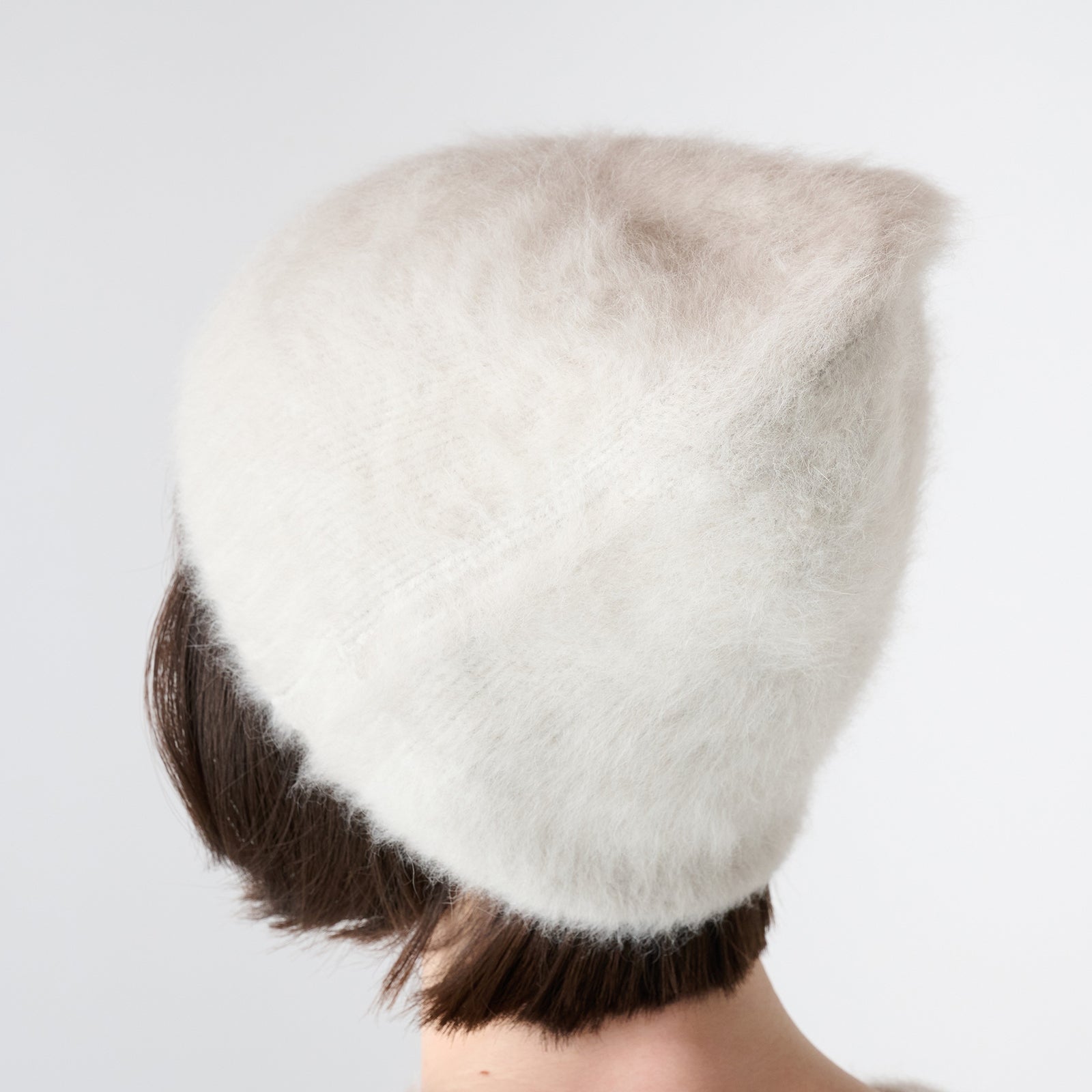 fox cashmere knit beanie（フォックスカシミヤ ニット帽）
