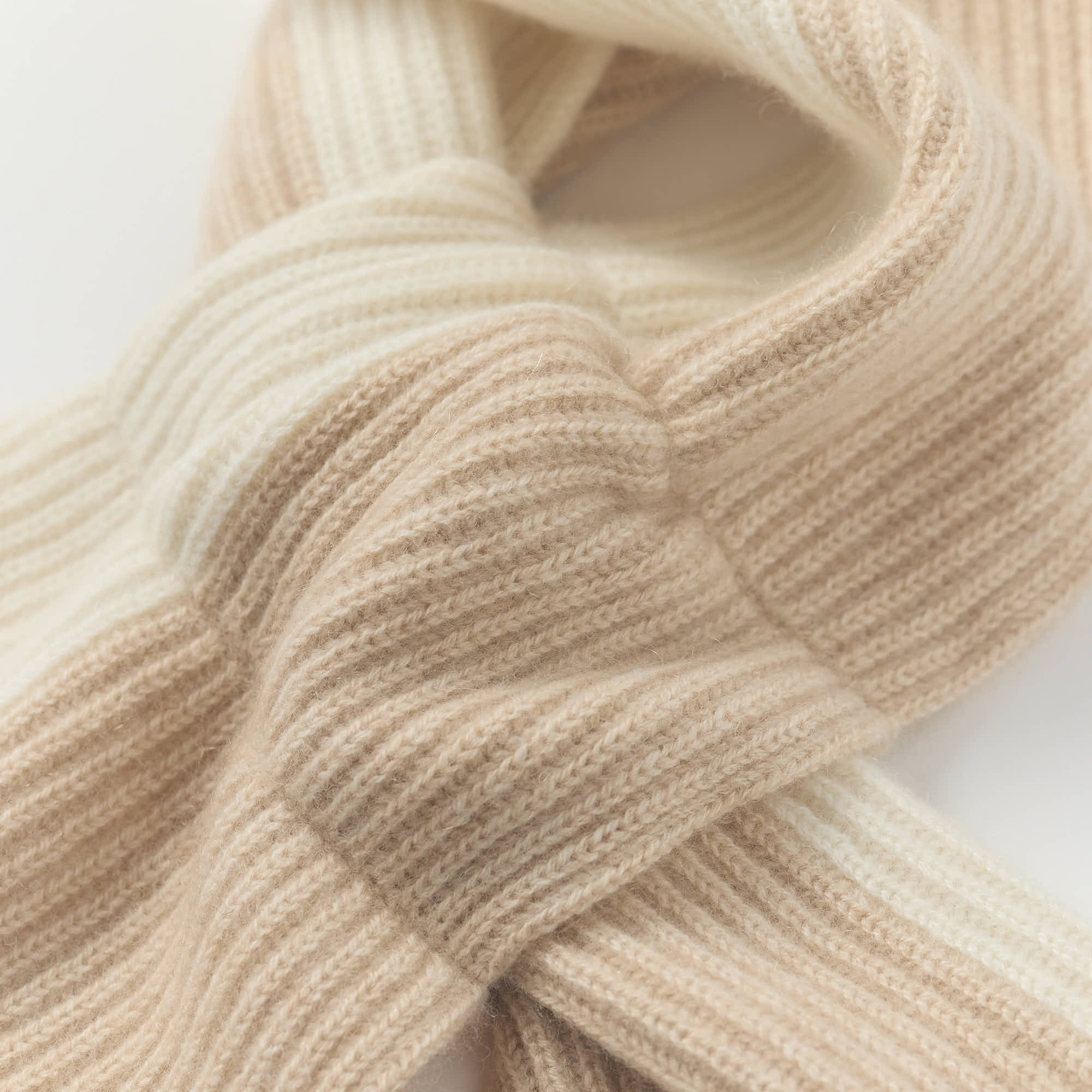 rib knit petit muffler(リブ編みニットプチマフラー)