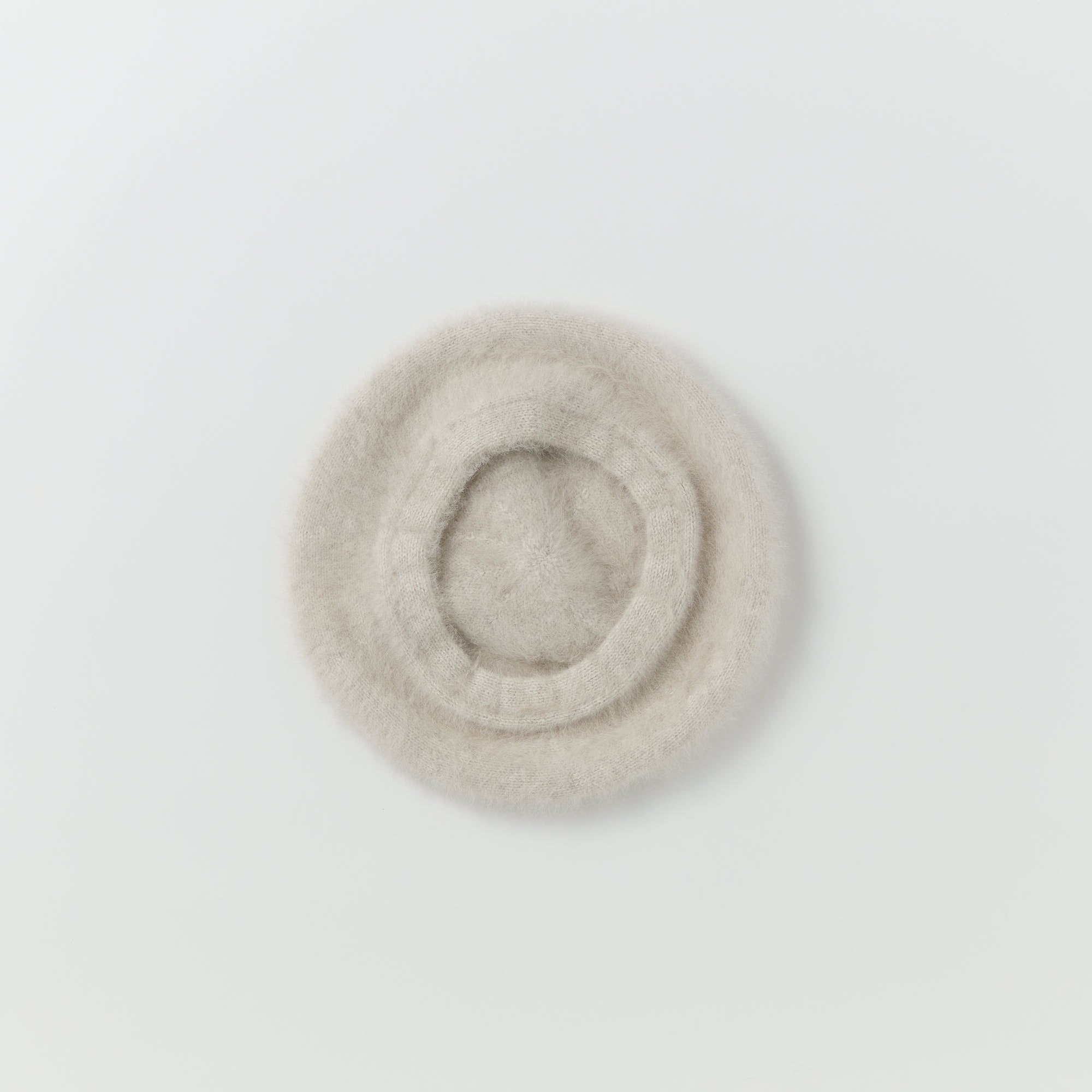 fluffy knit beret(ふわふわニットベレー帽)