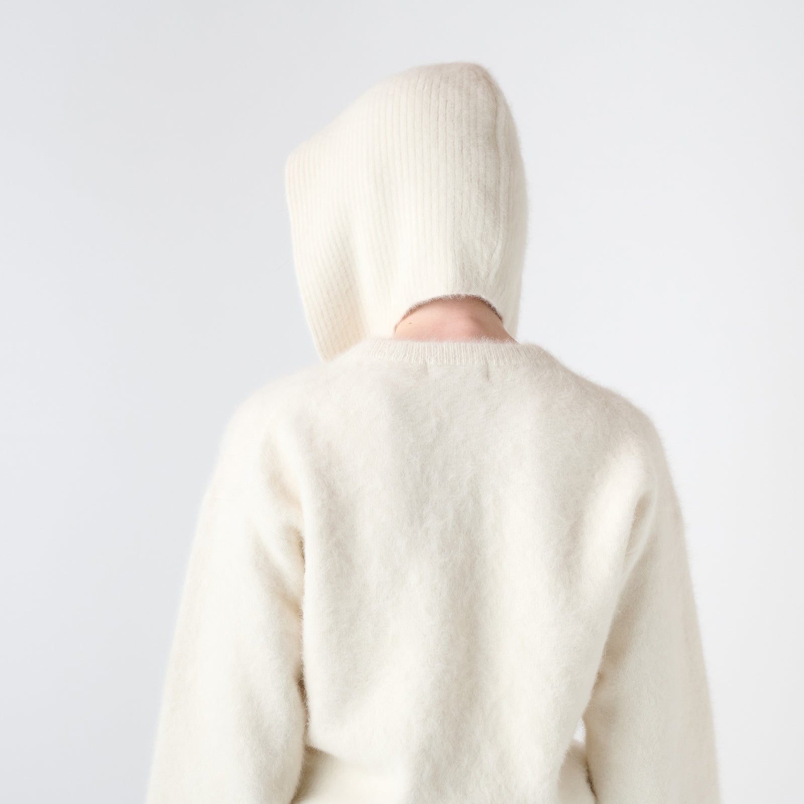 fox cashmere hood muffler（フォックスカシミヤ フードマフラー）