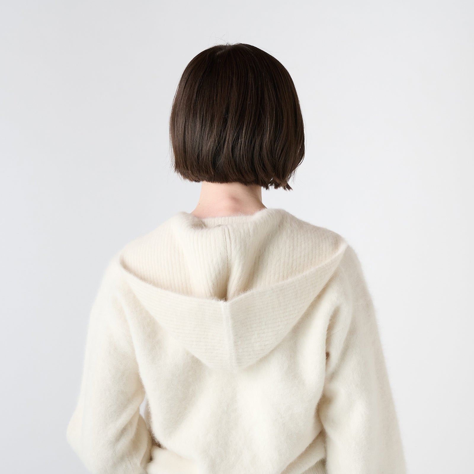 fox cashmere hood muffler（フォックスカシミヤ フードマフラー）