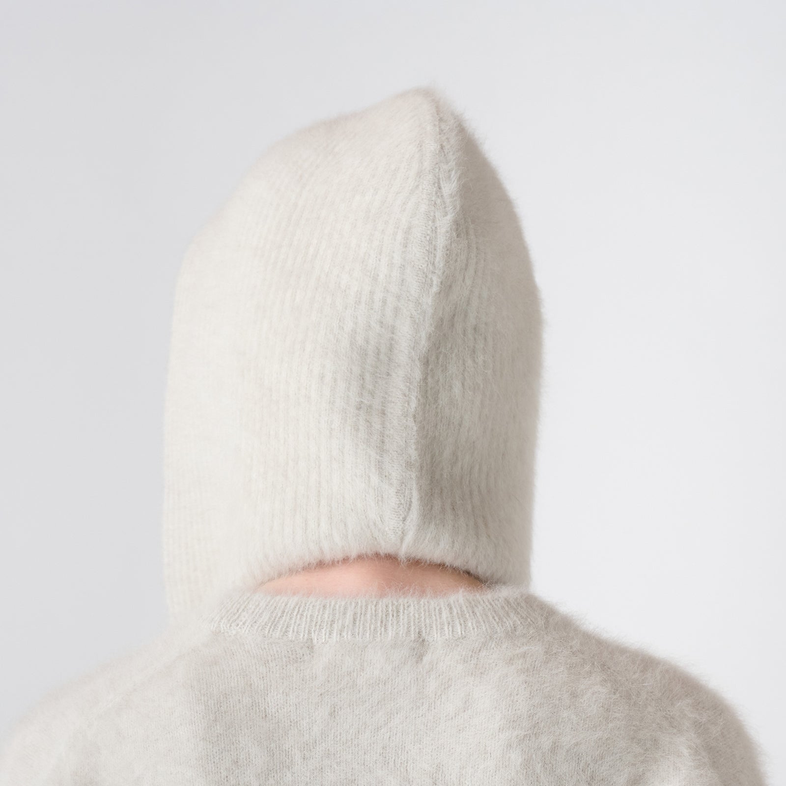 fox cashmere hood muffler（フォックスカシミヤ フードマフラー）