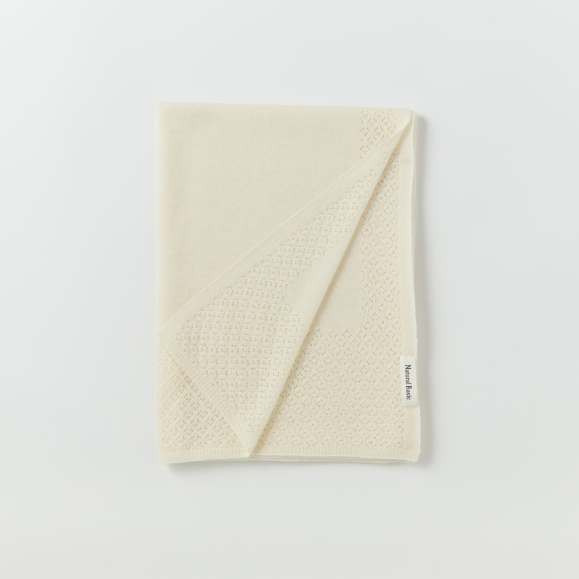 ナチュラルベーシック　カシミヤ&シルクストール　natural basic 無染色のカシミヤの魅力。轟木節子✕NATURAL BASIC - 鼎談 轟木
