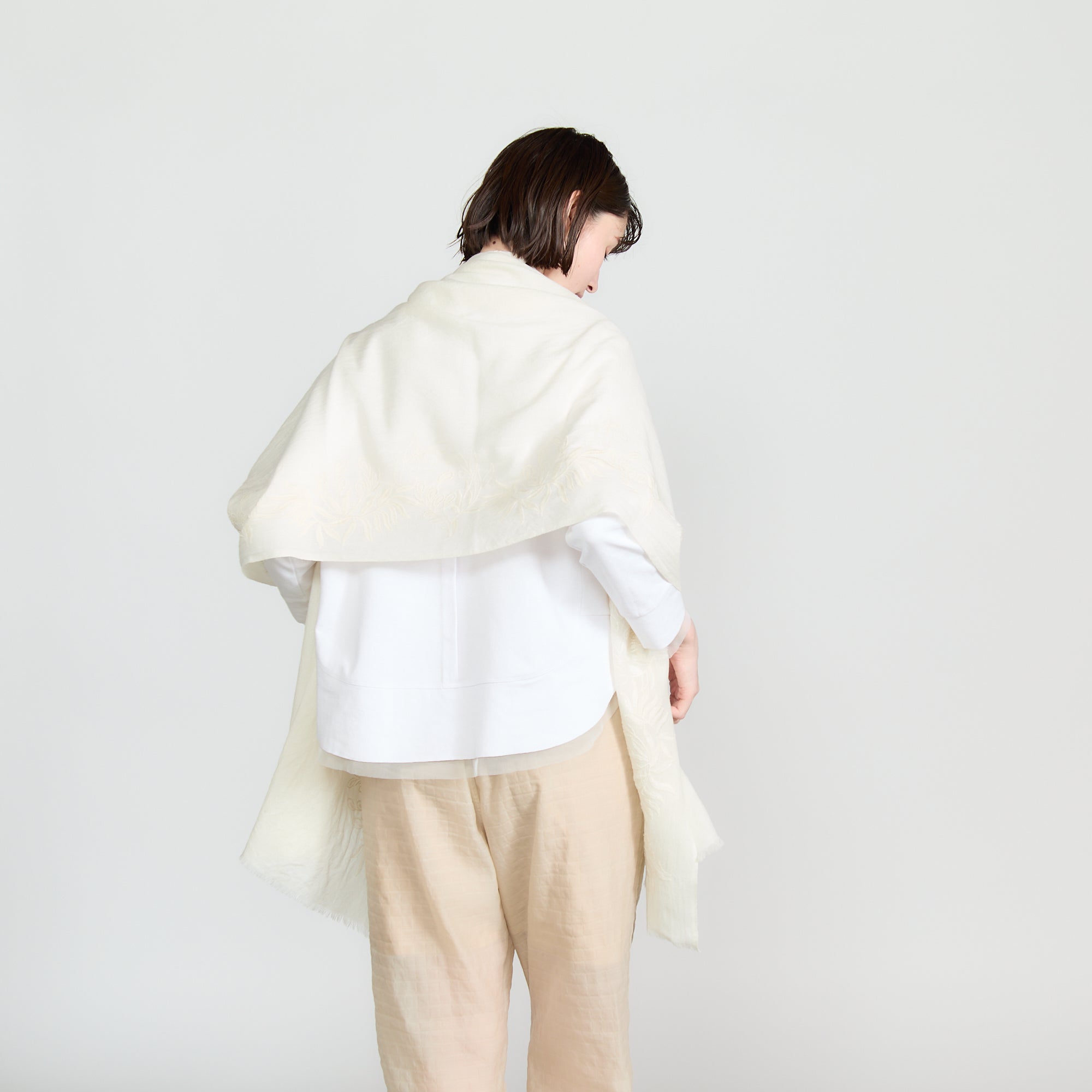 indian embroidery stole(インド製刺繍ストール)