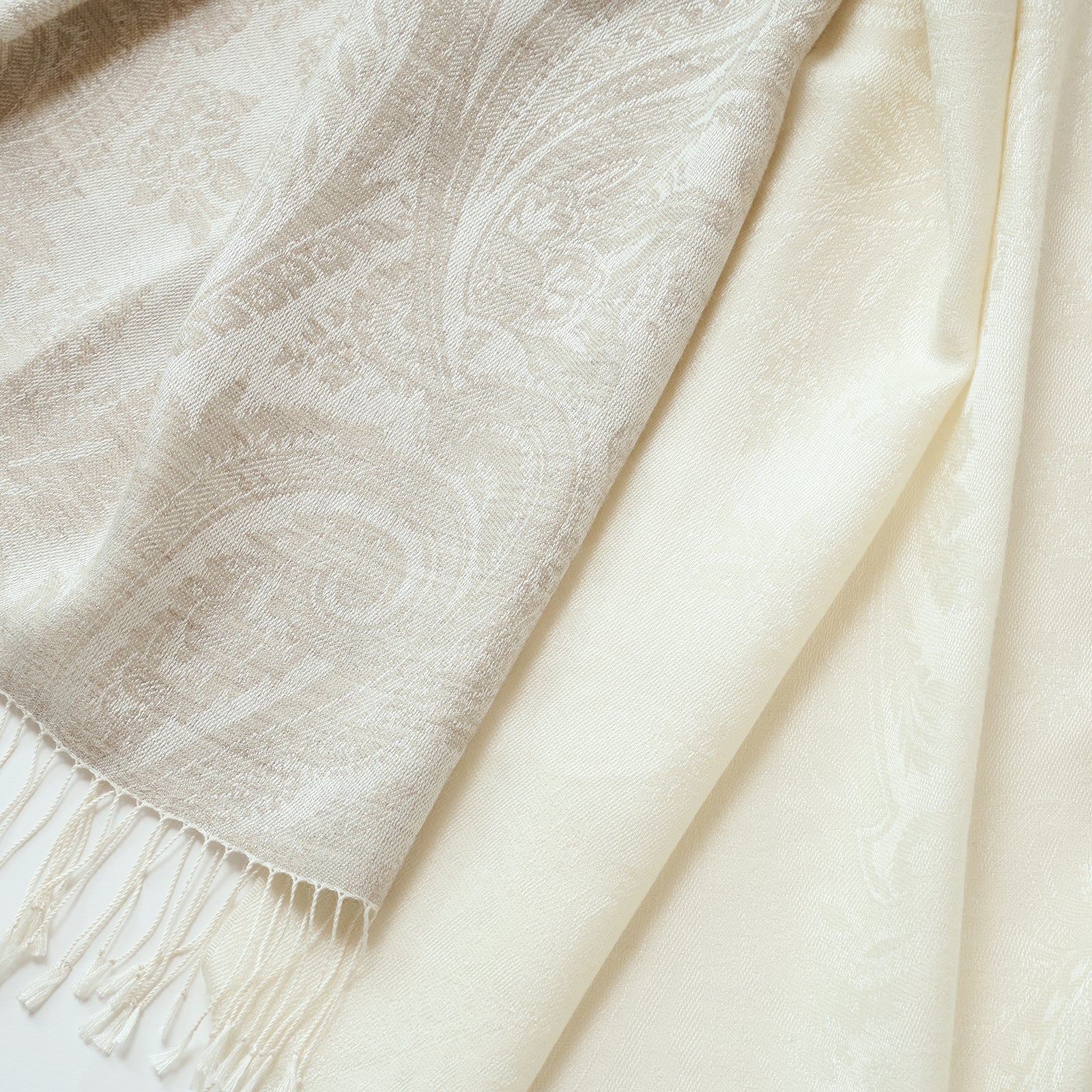 silk cashmere jacquard stole（シルクカシミヤ ジャカードストール）
