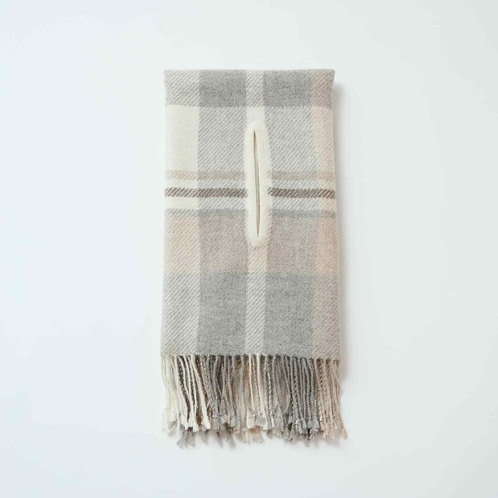【Coming soon】llama stole with armholes（ラマ アームホール付きストール）