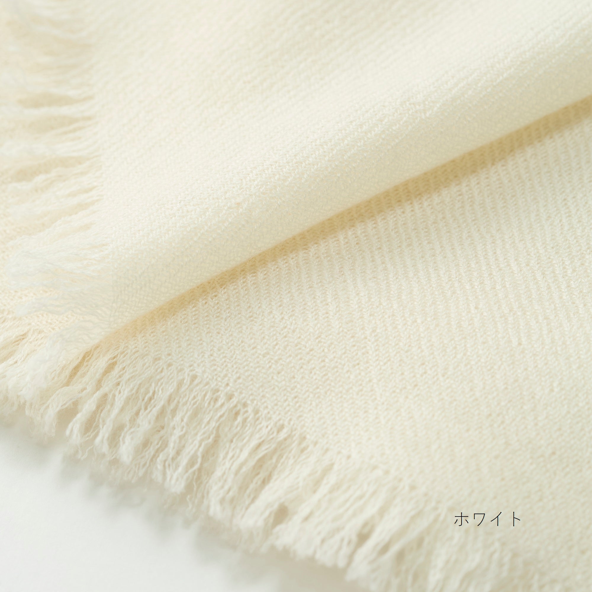 cashmere worsted stole(カシミヤ無地梳毛ストール)