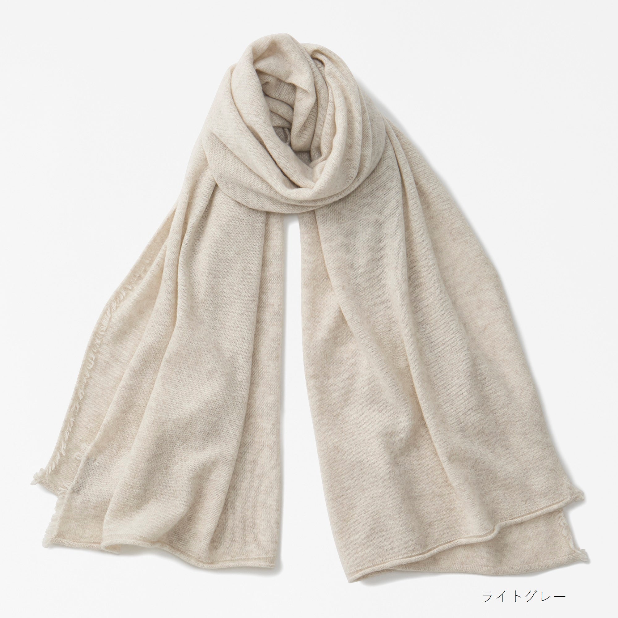 baby cashmere knit stole(ベビーカシミヤニットストール)