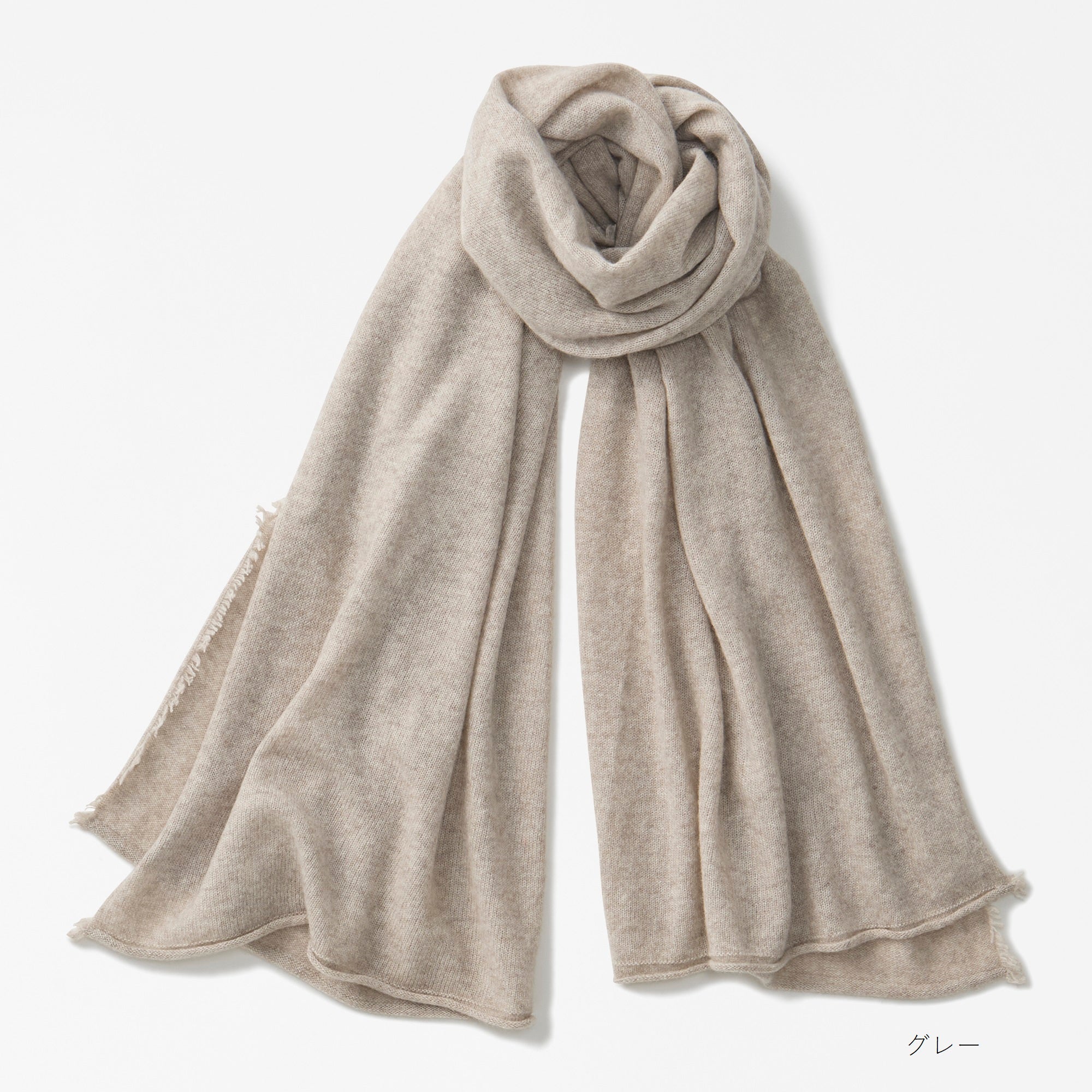 baby cashmere knit stole(ベビーカシミヤニットストール)