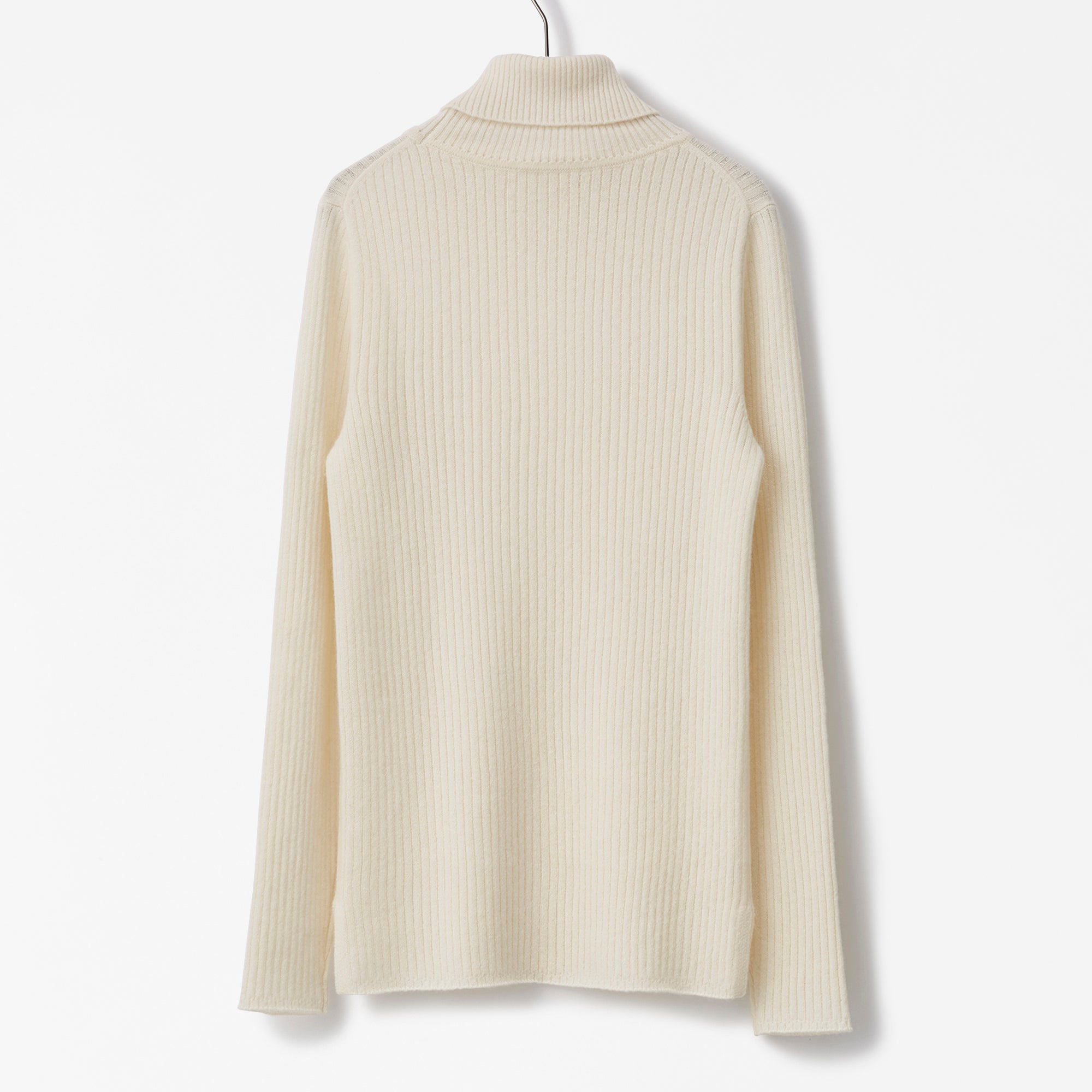 cashmere ribk nit turtle neck(カシミヤリブニットタートルネック)