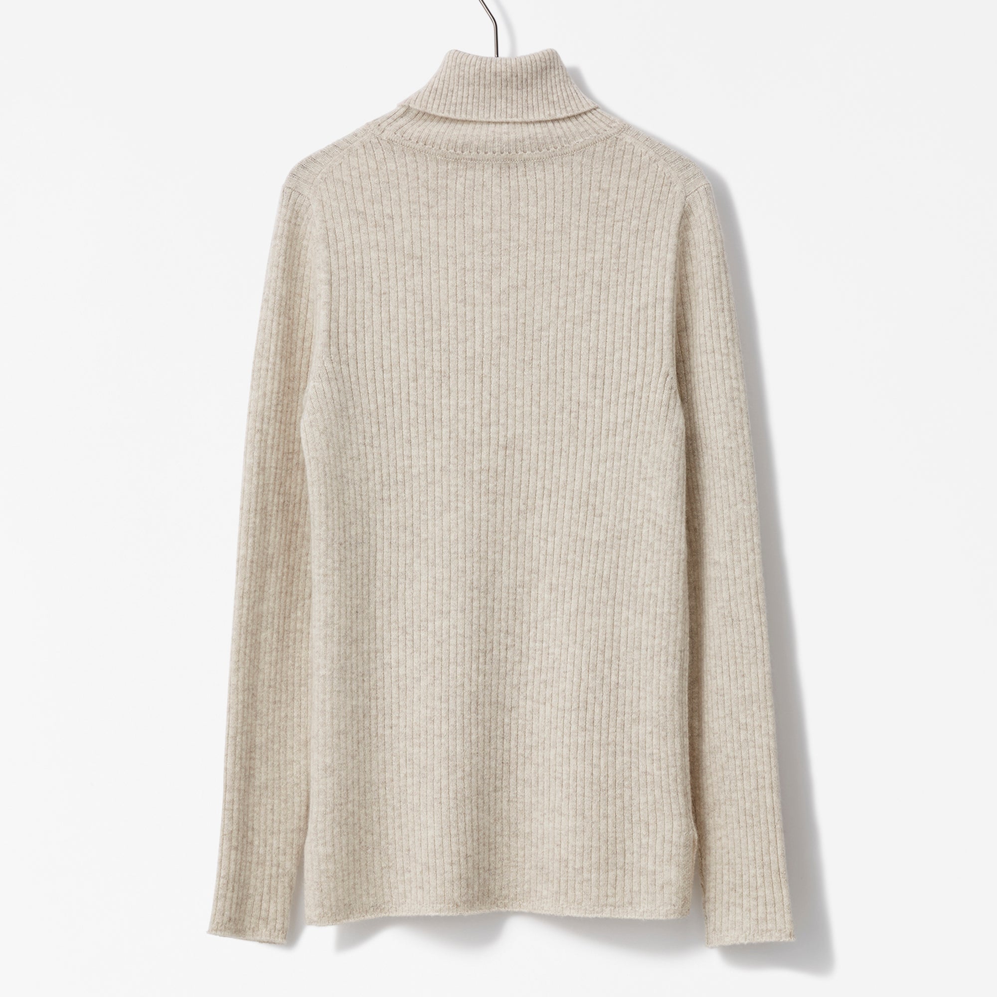 cashmere ribk nit turtle neck(カシミヤリブニットタートルネック)