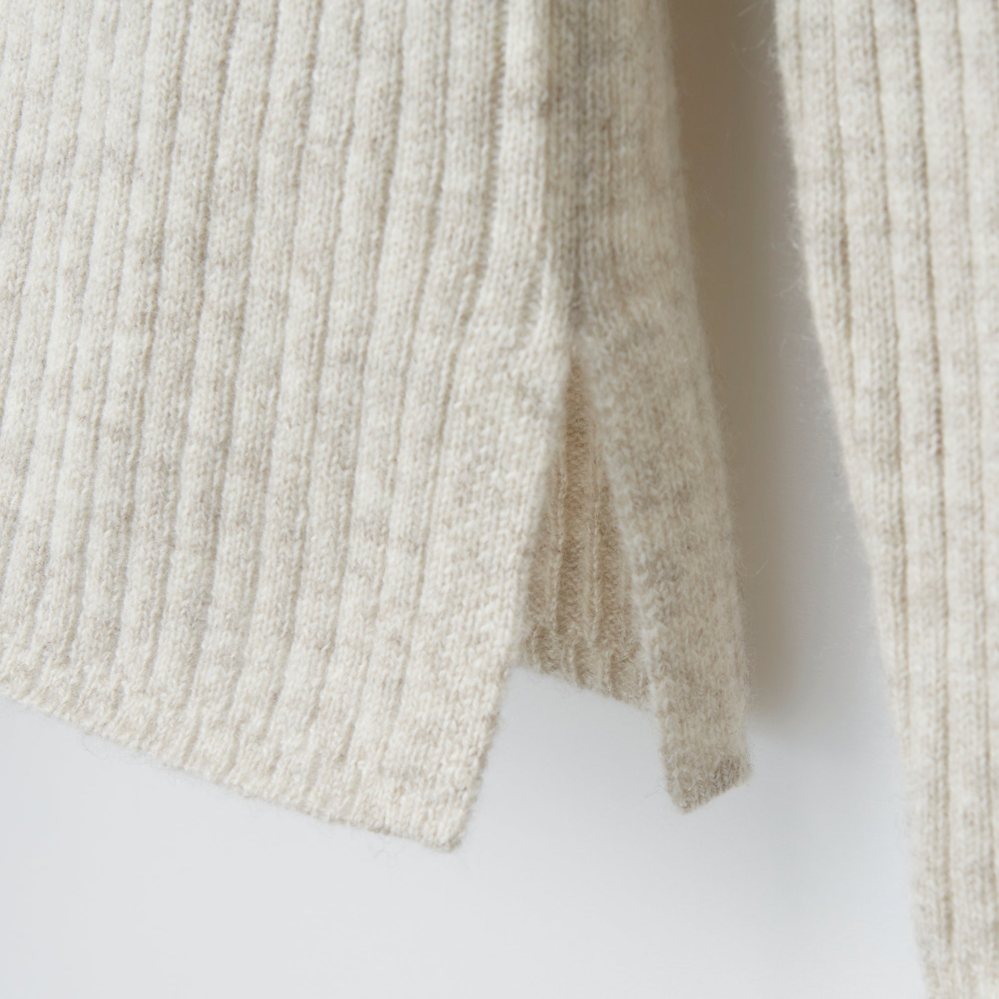 cashmere ribk nit turtle neck(カシミヤリブニットタートルネック)