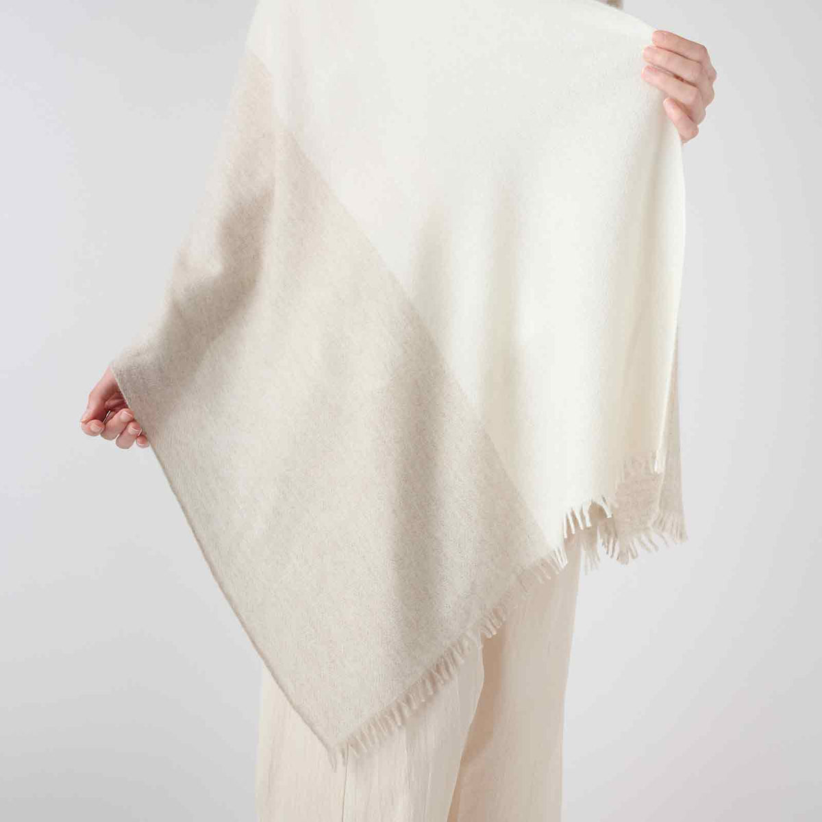 【Coming soon】baby cashmere plaid stole（ベビーカシミヤ チェックストール）