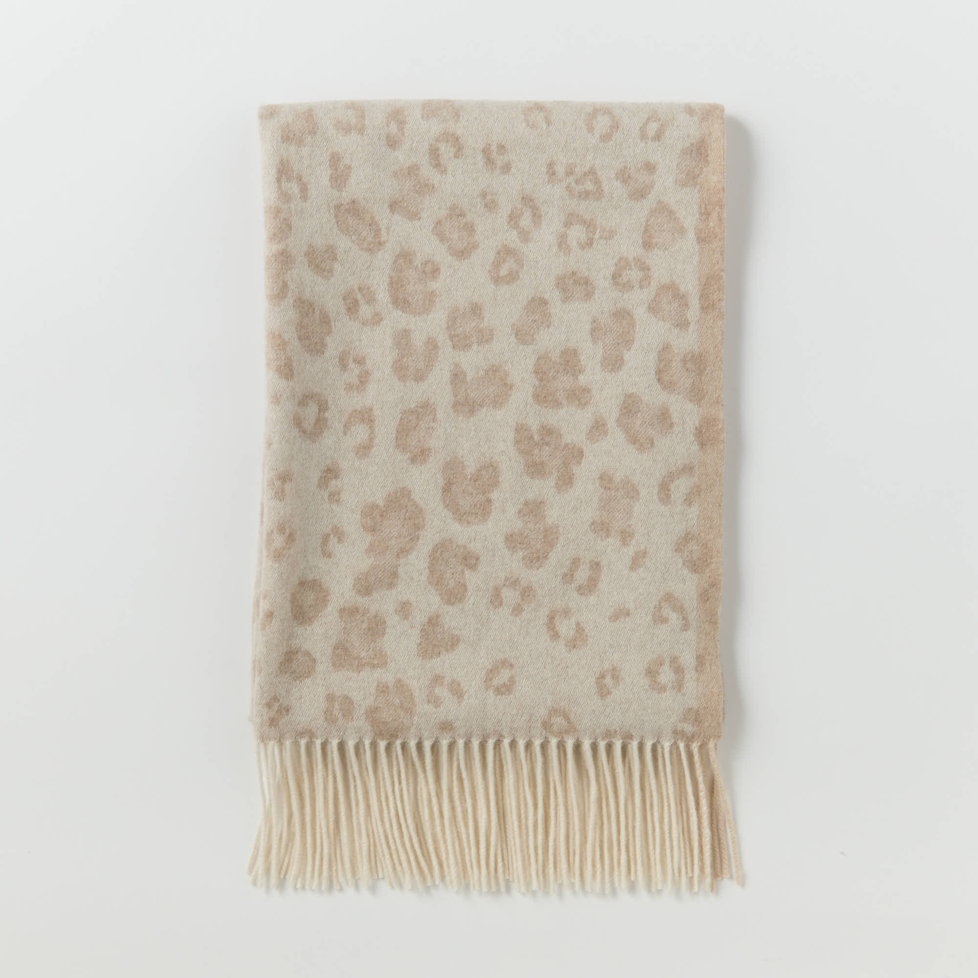 【Coming Soon】cashmere jacquard stole(カシミヤ紡毛起毛ジャカードストール)