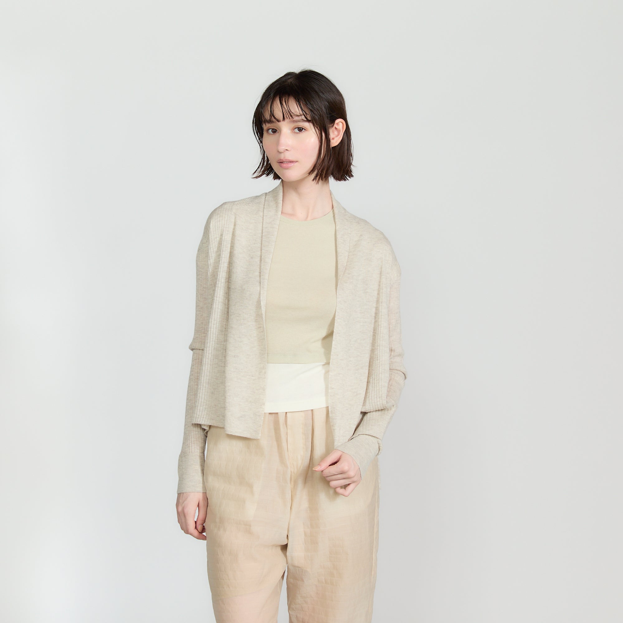 cashmere knit shawl cardigan(カシミヤ ニットショールカーディガン)