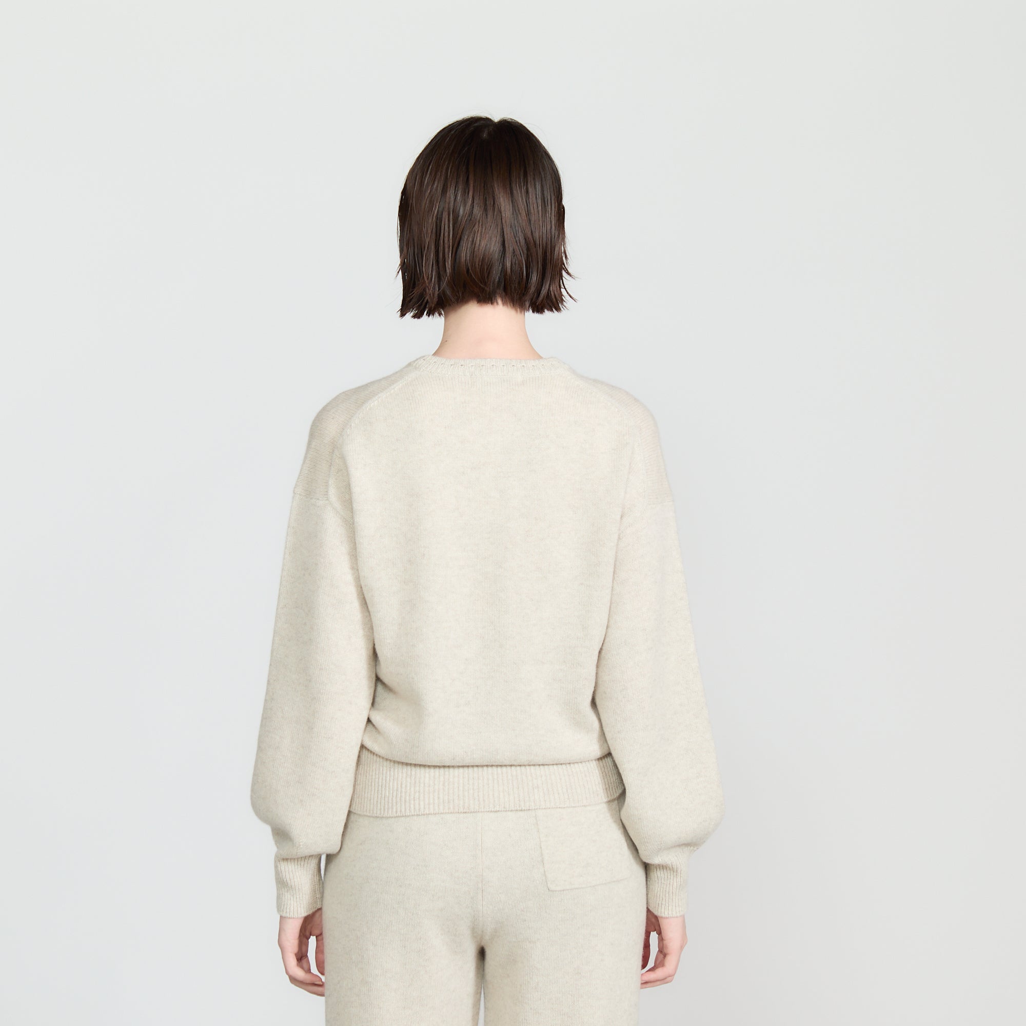 【Coming Soon】cashmere crew neck pullover(カシミヤ クルーネックプルオーバー)
