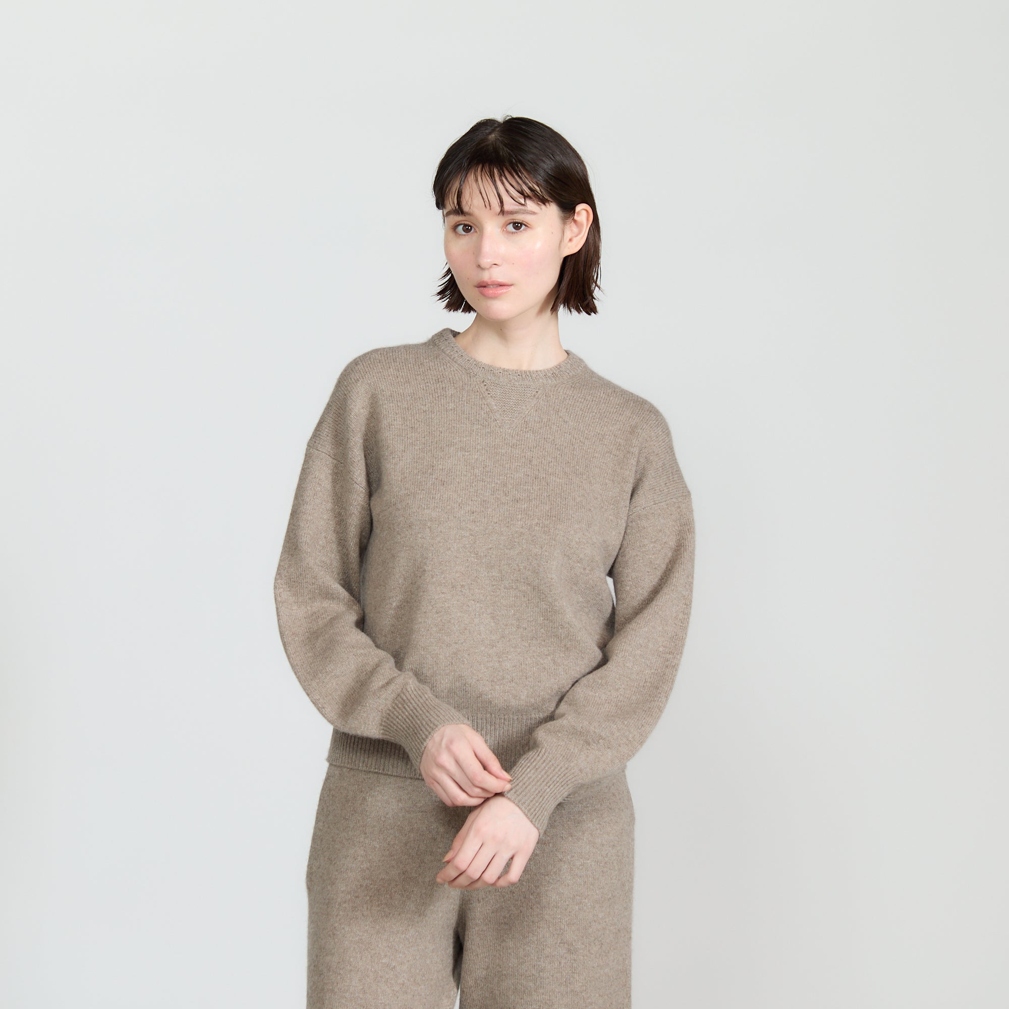 【Coming Soon】cashmere crew neck pullover(カシミヤ クルーネックプルオーバー)