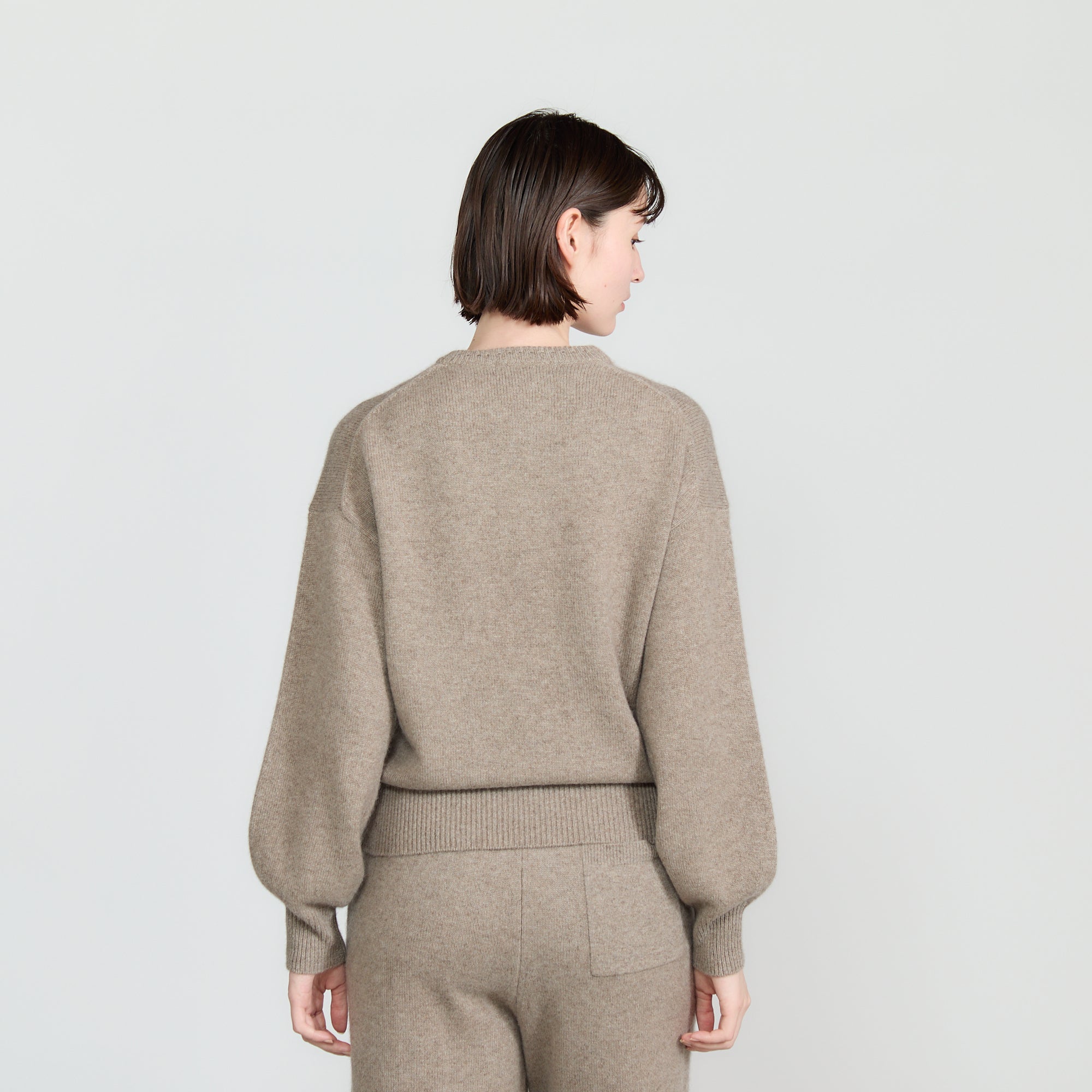 【Coming Soon】cashmere crew neck pullover(カシミヤ クルーネックプルオーバー)