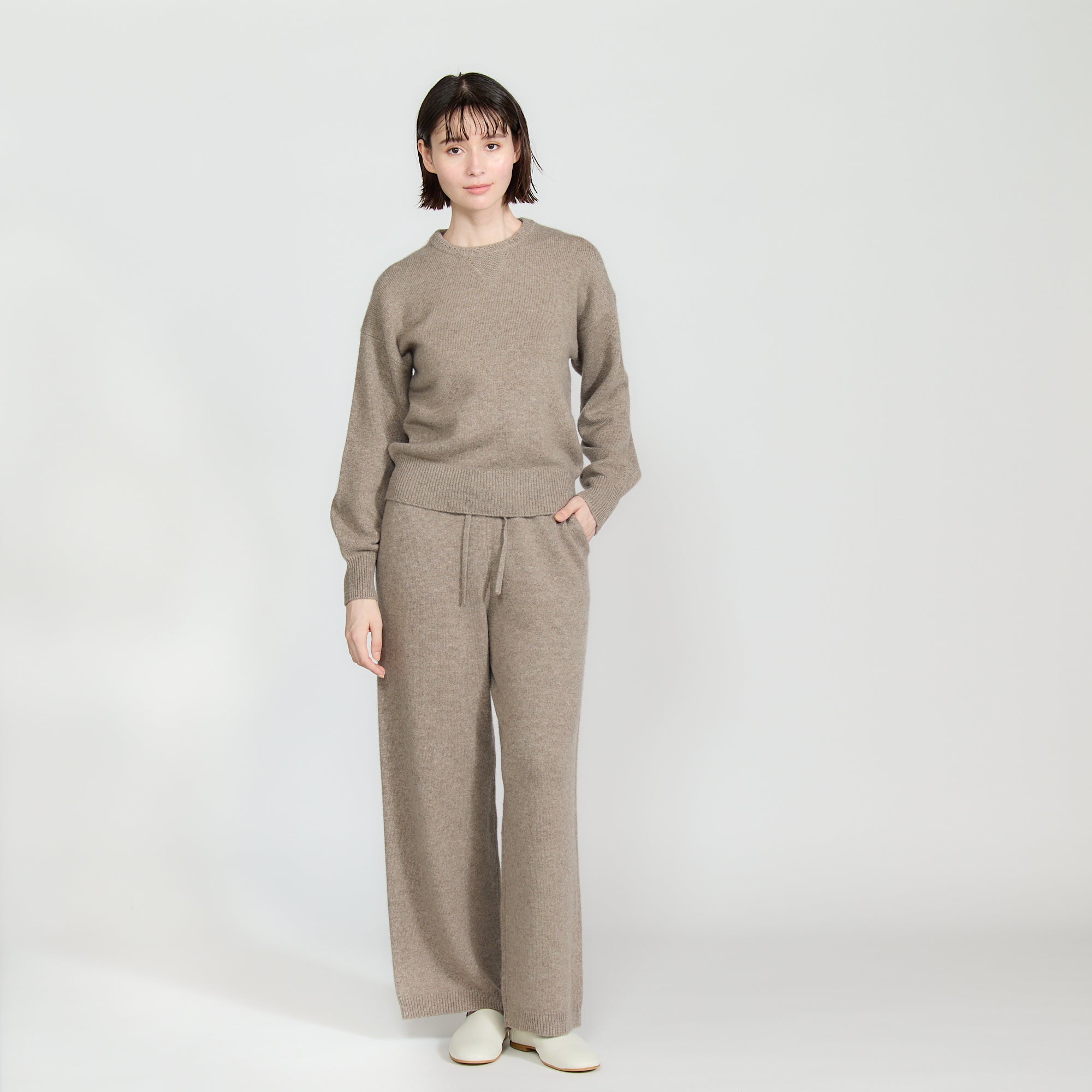 【Coming Soon】cashmere crew neck pullover(カシミヤ クルーネックプルオーバー)