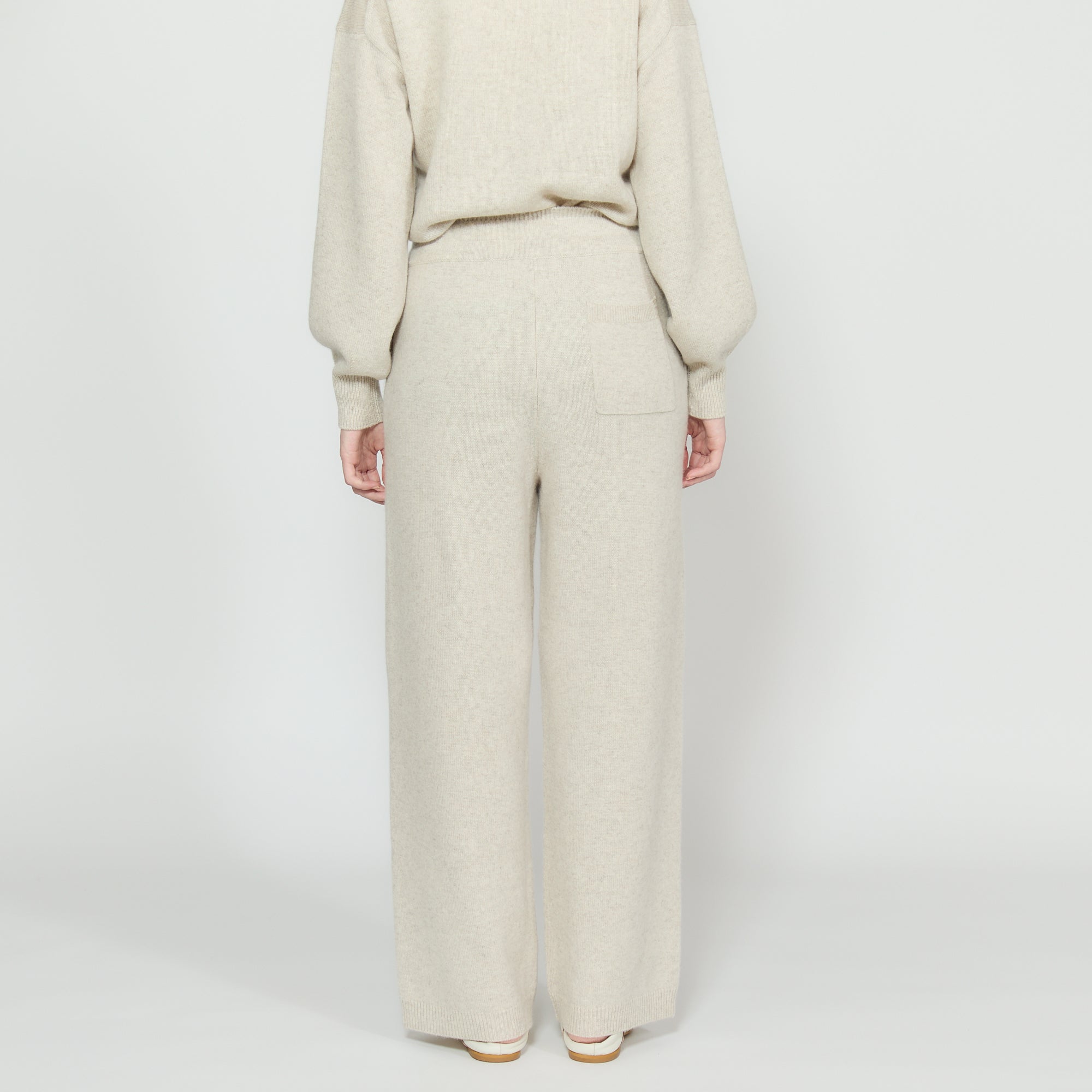 【Coming Soon】cashmere knit wide pants(カシミヤ ニットワイドパンツ)