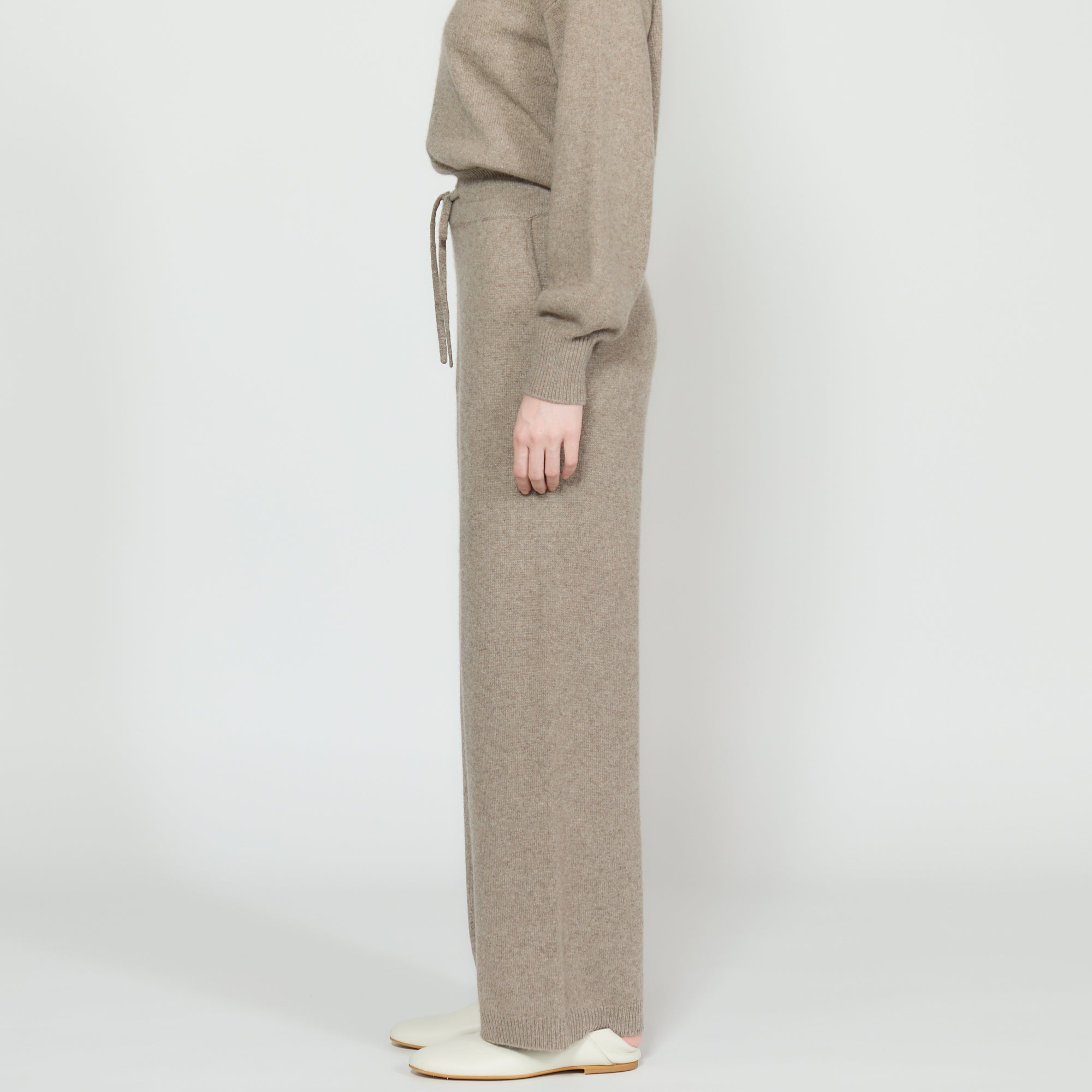 【Coming Soon】cashmere knit wide pants(カシミヤ ニットワイドパンツ)