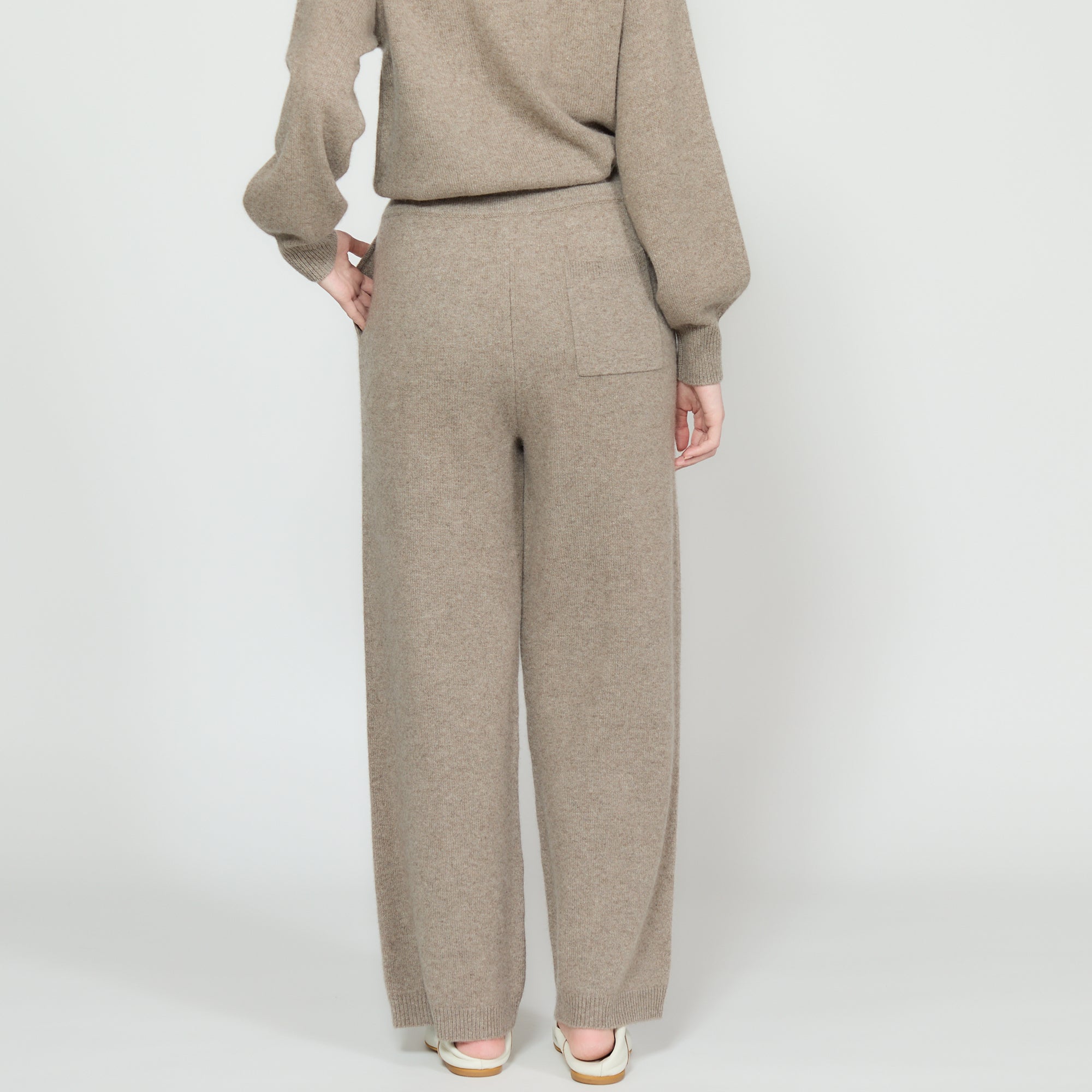 【Coming Soon】cashmere knit wide pants(カシミヤ ニットワイドパンツ)
