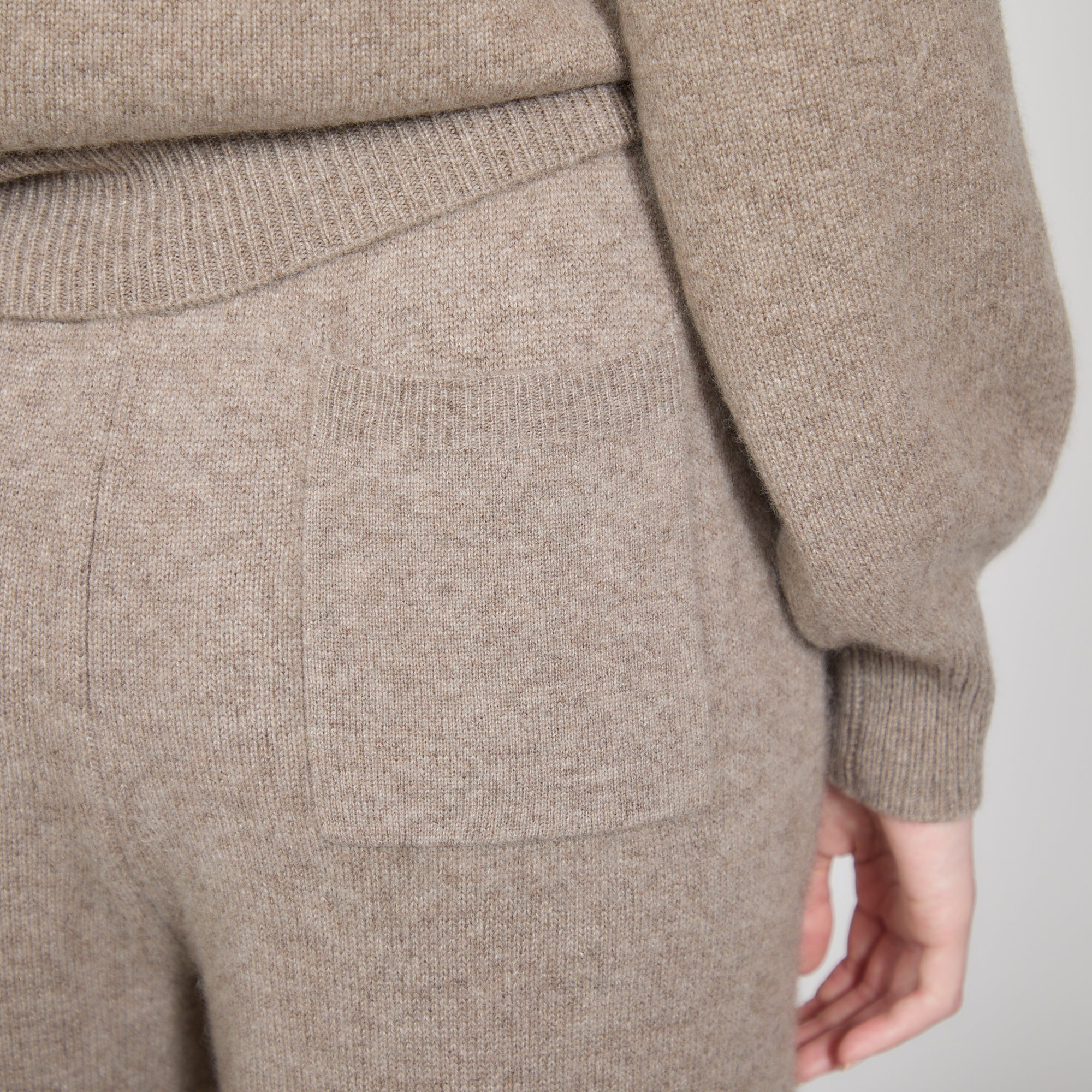 【Coming Soon】cashmere knit wide pants(カシミヤ ニットワイドパンツ)