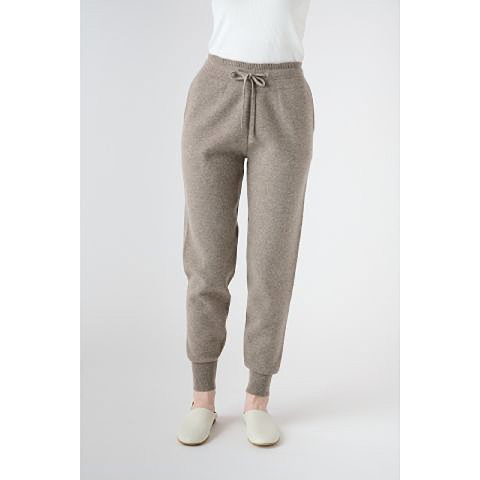 【Coming soon】cashmere rib knit pants（カシミヤ リブニットパンツ）