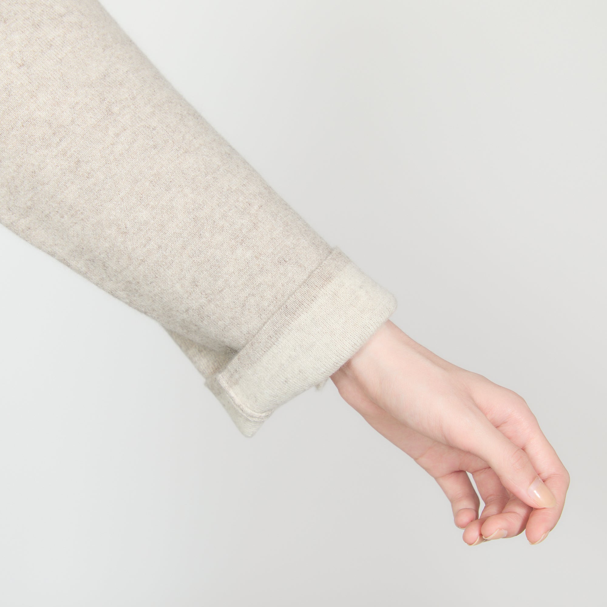 cashmere knit short coat(カシミヤ ショートコート)
