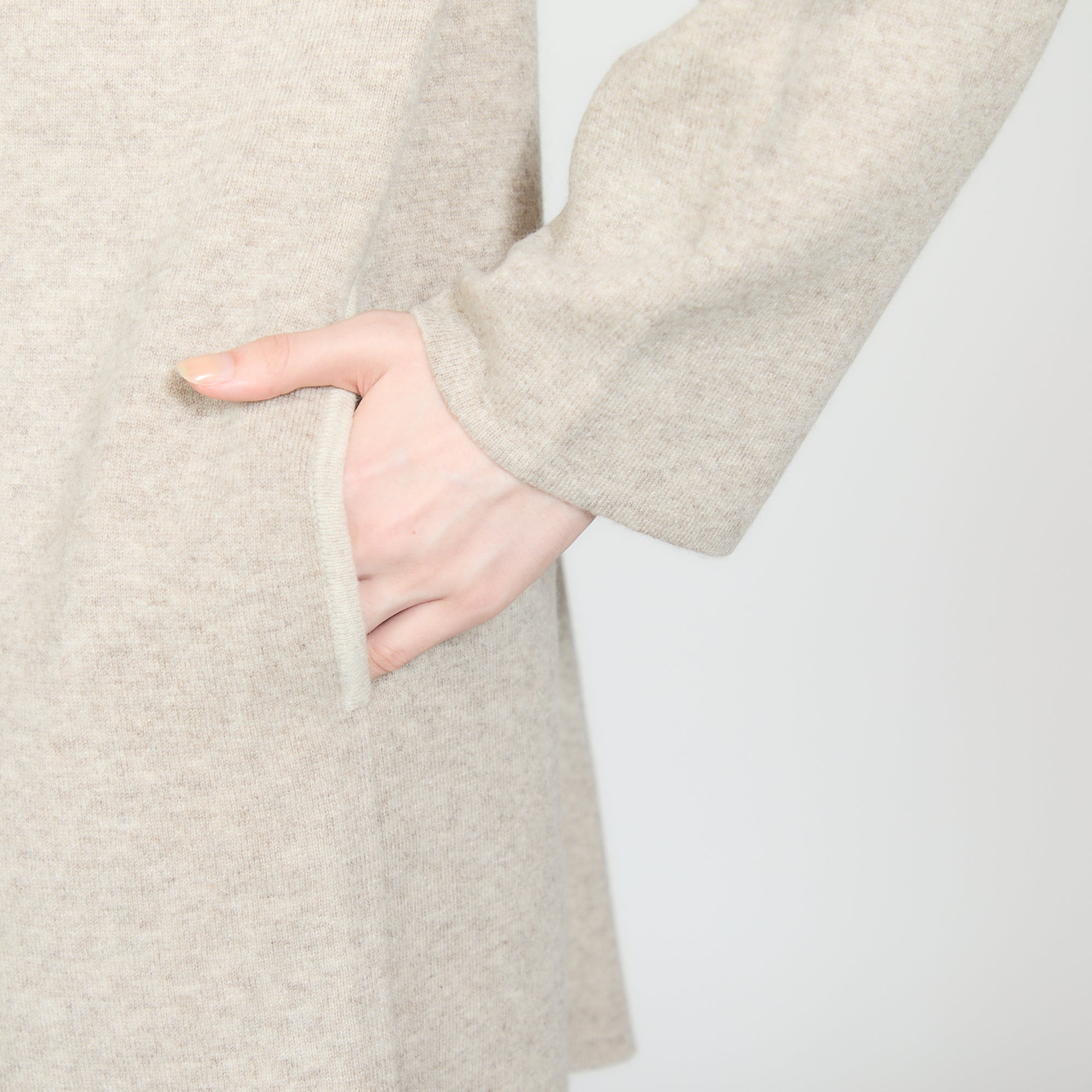 cashmere knit short coat(カシミヤ ショートコート)
