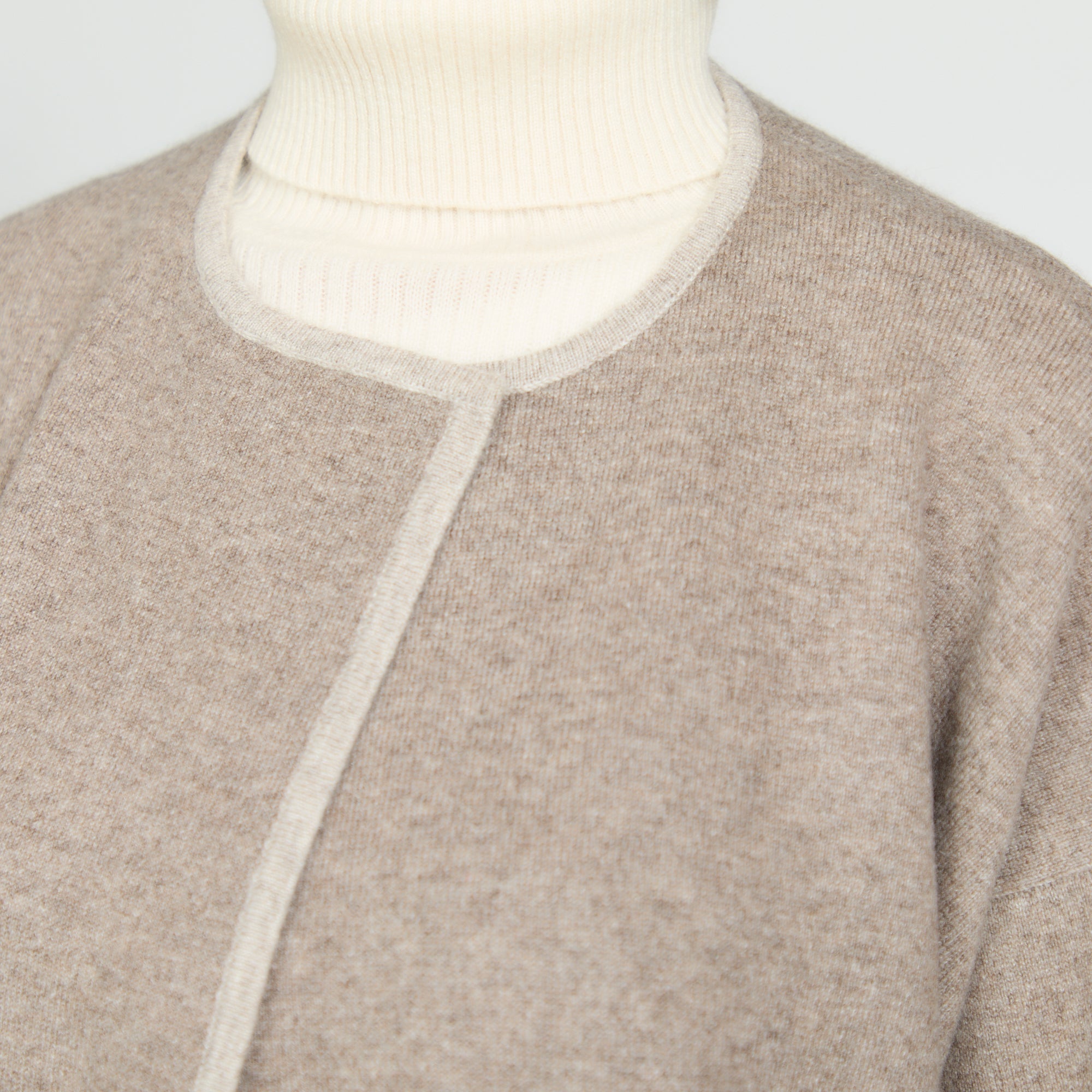 cashmere knit short coat(カシミヤ ショートコート)